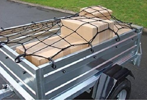 Large 120cm x 180cm Stretch Trailer Cargo Net Boot 12 Hooks Rack Car Truck Rack