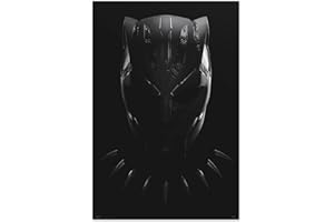 Grupo Erik Plakat Marvel Black Panther Wakanda Forever, 91,5 x 61 cm, w stanie zwiniętym, fajne plakaty, plakaty artystyczne, plakaty i wydruki, plakaty ścienne, plakat Marvela
