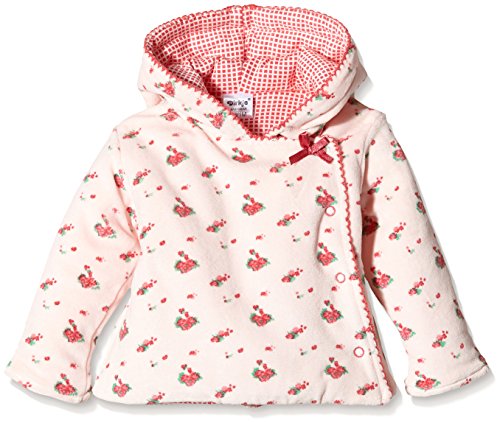 Dirkje Baby Girls Fully Printed Hooded Long sleeve Hoodie -  Pink - 6 Months