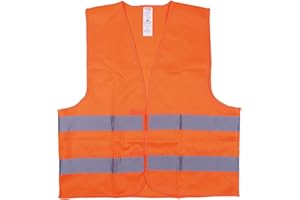 DONAU SAFETY Warnweste 360° Reflektierend Rundum Sicherheitsweste / 1 Stück