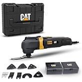 CAT DX49.1 350Watt Profesyonel &Ccedil;ok Ama&ccedil;lı Devir Ayarlı Kesme Raspalama ve Zımpara + 14 Adet Aksesuar
