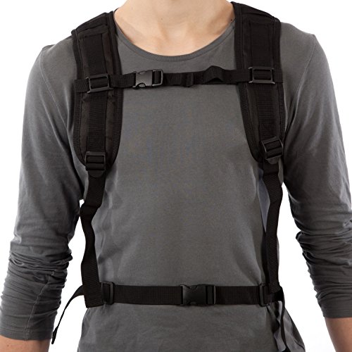 TRINKRUCKSACK & 2L TRINKBLASE für Wasser – unser ORIGINAL BTR Trinksystem mit Trinkblasen-Fach ist ein wasserfester Lauf-Rucksack ideal für Outdoor-Sportarten. Perfekt als Radfahr- oder Jogging-Rucksack – UNTERWEGS TRINKEN! - 5