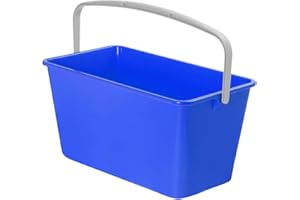 APEX Fournitures de nettoyage à prix réduit EWB ABS Nettoyeur en plastique Etudiante Seau, 12L Capacité, Bleu
