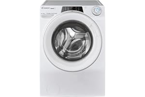 Candy RapidÓ Lavatrice 10 Kg, Libera Installazione, Carica Frontale, Classe A, 1400 Giri, 9 Programmi Rapidi, Funzione Vapore, Wi-Fi + BLE e App hOn, 60 x 58 x 85 cm, Bianca - RO 14104DWMST/1-S