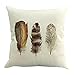 Produktbild Feather Sofa Couch Dekoration Kissen Tasche Kissen By Dragon (Mehrfarbig d)