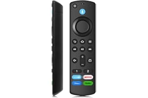 ILEBYGO Voice Firestick Remote Replacement for AMZ Stick(2nd/3rd Gen,Lite),TV Stick(4K/4K Max),TV Cube,Remote for Insignia/Pioneer AMZ Fire Smart TVs