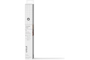 Cricut Film de Transfert Standard | Rouleau | 1,2 m (4 pieds) | Faible Adhérence pour Vinyle Adhésif | Compatible avec toutes les machines