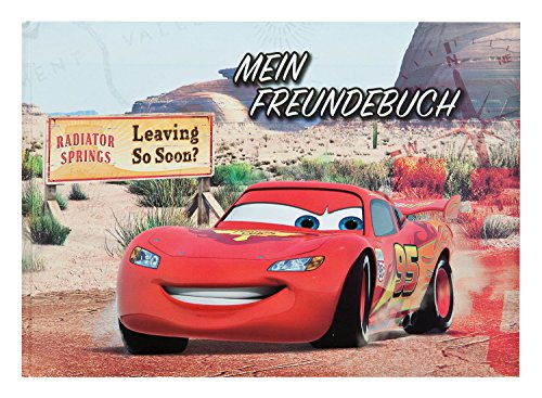 Preisvergleich Produktbild Undercover CAGR0962 - Freundebuch A5, Disney Pixar Cars