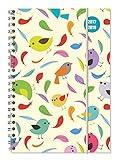 Image de Collegetimer Birds 2017/2018 - Schülerkalender A5 - Weekly - Ringbindung - 224 Seiten