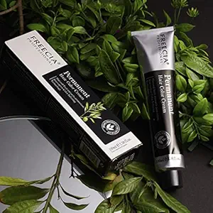 Freecia Professional Permanent Hair Color - 6.33 Light Intense Gold Brown 100ml Tube. Upto 80% organic permanent hair color with natural grape seed, wheat germ & oil based color.