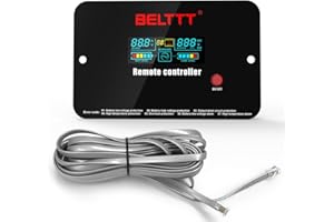 Cunsieun Power Inverter Remote On/Off Switch with LCD Display and 23 Ft Cable for BLP Series 12V to 240V AC Pure Sine Wave Inverter