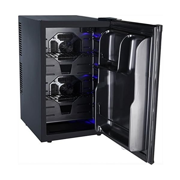 Syntrox Germany 80 Liter geräuscharmer Mini Kühlschrank leiser Hotelkühlschrank