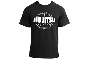 InkRoad Jiu Jitsu Way of Life T-Shirt I Brazilian Jiu Jitsu T Shirt I Jiu-Jitsu Sports MMA BJJ Tshirt