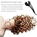 ChiTronic® Showliss Pro Hair Curling Iron Automatic Curler Machine, Ceramic Curl Chamber, LCD Display 180-230°C Temperature Control (Black)