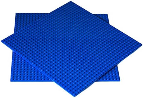2 x Blue Baseplates (Blue)