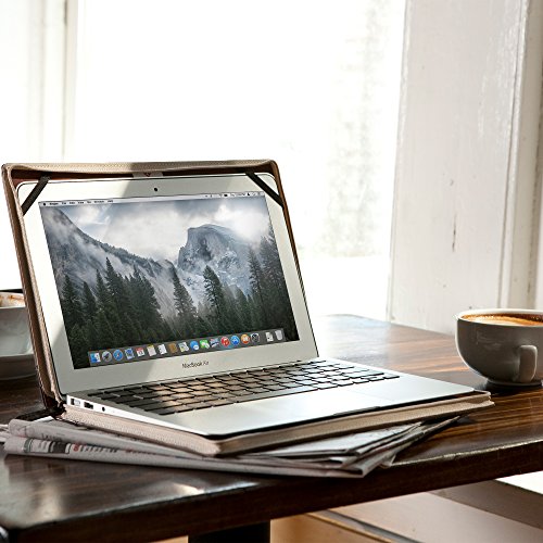 Twelve South Leder BookBook Schützhlülle (geeignet für MacBook Air 13/MacBook 13 Pro, nicht für MacBook 13 2016er Baureihe) - 5