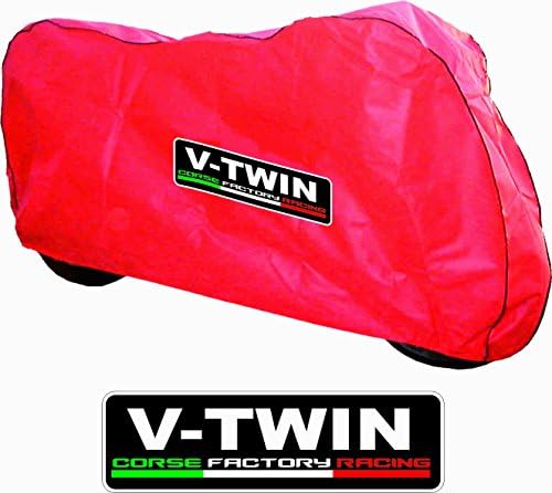 Dustoff breathable indoor motorbike dust cover to fit Ducati Panigale 1098 1198 1199 Red