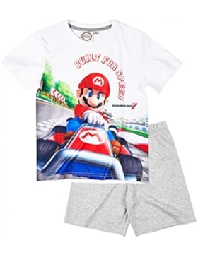 Mario Bros Jungen Schlafanzug