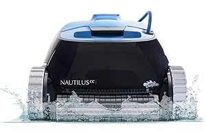 Dolphin Nautilus CC Robotic Pool Vacuum Cleaner All Pools up to 33 FT - Wall Climbing Scrubber Brush