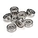Produktbild Tutoy 10Pcs 7X22X7mm Geschirmtes Miniatur-Metall Versiegeltes Kugellager 627-Zz