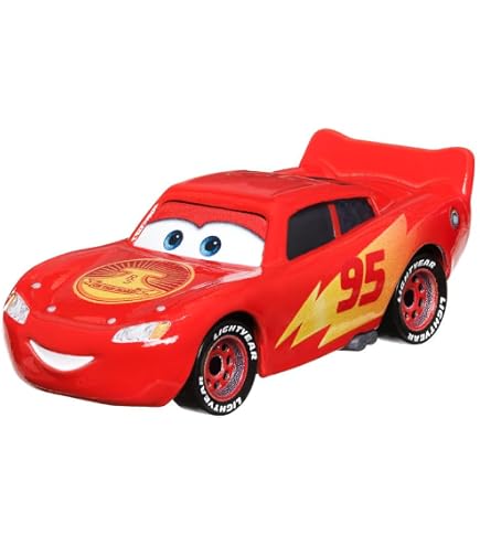 Disney Pixar Cars - Lightning McQueen Dinoco 400 (FLM26) : Amazon