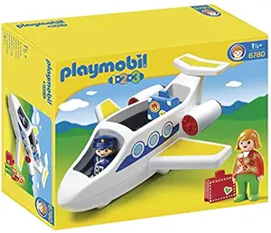 Playmobil 1 2 3 Personal Jet, Multi Color