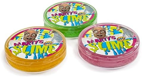 Slime Gunk Toy - Sludge Pots x 3 - Sensory Play For Tension &amp; Stress Relief - For Kids And Adults - ADHD Relief - Relaxing Therapeutic Anxiety Comfort.