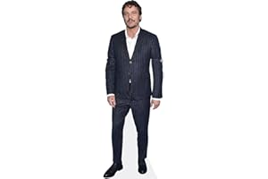 CELEBRITY CUTOUTS Pedro Pascal (Stripes) Pappaufsteller mini