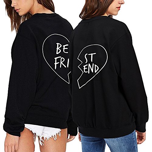 sudaderas para mejores amigos hombre y mujer