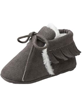 Babyschuh Longra Baby Mädchen Soft Sole Schneestiefel weiche Krippe Schuhe Lauflernschuhe Kleinkind Stiefel (0...