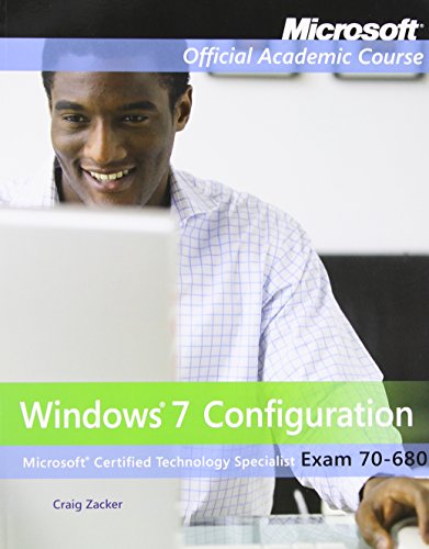 Download Windows 7 Configuring Package (70-680) Textbook and Lab Manual (Microsoft Official Academic Course Series)