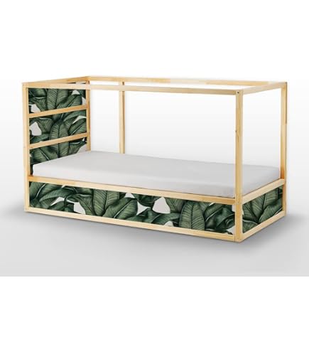 Adesivi Decorativi Coloray Per Letto IKEA Kura - Autoadesivi, Impermeabili, Facili Da Applicare