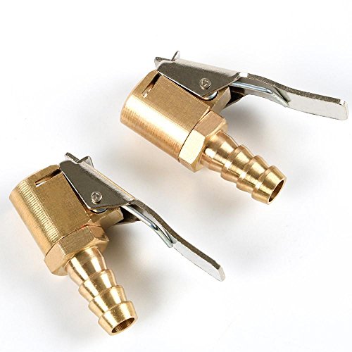 Yahee Momentstecker 6mm Messing 2 Stück Hebelstecker Ventilstecker Druckluft - 3
