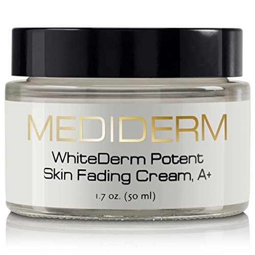 Mediderm Best Dark Spot Corrector & Natural Skin Whitening Fade Cream, A+ Lightening Blemish Removal Serum Reduces Age Spots, Freckles, Melasma & Hyperpigmentation - Get Rid Of Liver Spots