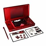 reparacion nintendo ds fat Tipo: carcasa/carcasa. Juego Completo de Piezas de Reparación Carcasa Carcasa Carcasa Carcasa de Repuesto para NDSL Nintendo DS Lite Consola con Kit de Botón Rosso