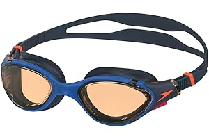 Speedo Biofuse 2.0 Swimming Gogle pływackie, opatentowane łatwe regulowanie, zapobiegające przelewaniu, ulepszone dopasowanie, doskonałe komfortowe okulary pływackie dla dorosłych, tureckie