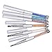 MAKARTT®6PCS Sable Acrylic Gel Brush Pen Set with Roll Up Bag