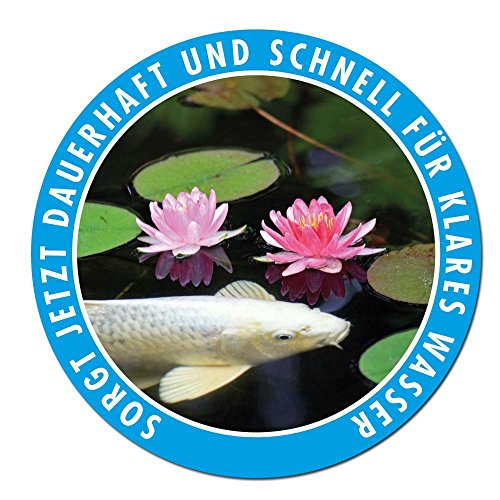 AQUALITY Grünwasser-EX POND 2.500 ml (GRATIS Lieferung innerhalb Deutschlands – Besonders wirksam bei grünem Wasser – Befreit den Gartenteich dauerhaft und schnell von grünen Schwebealgen und verhindert die Algenneubildung im Gartenteich) - 2