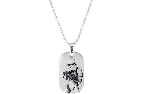 Star Wars Smycken pojkhalsband med hänge "Rebel Stormtrooper", 40,6 cm