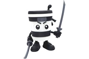 GNHG Bewegliche Figur, Brainrot Cappuccino Assasino, Charakter Viral Brainrot Italian Memes, Spielzeug – Tung Tung Tung Saur – Brain Rot Memes Italiano – Tralalala