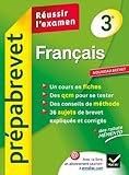 Français 3e - Prépabrevet Réussir l'examen: Cours et sujets corrigés brevet - Troisième