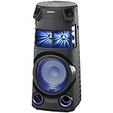 Sony MHC-V43D - Altoparlante Bluetooth ad alta potenza con audio omnidirezionale e luci multicolore (Nero)