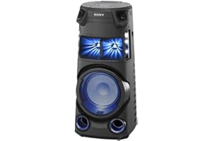 Sony MHC-V43D - Système Audio High-Power Bluetooth avec Son de Fête Grand Angle et éclairage Multicolore