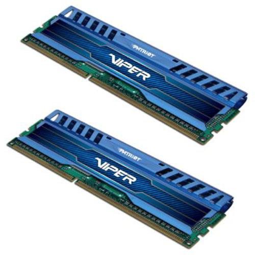Patriot PV316G160C9KBL 16GB (2x 8GB) DDR3 1600MHz Viper Series Dual  Channel Memory Kit