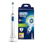 Oral-B Pro 600 Elektrische Zahnbürste, mit CrossAction Aufsteckbürste