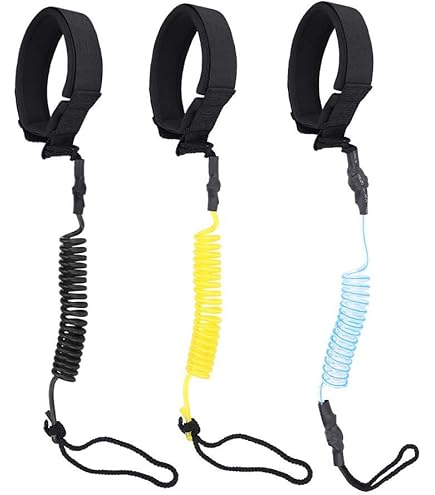 Sniper Leash Spiralé Biceps Double émerillon Inox Bodyboard Leash - 11