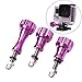 Produktbild Bescita 3Pcs Aluminium Thumb Knob Rostfreier Bolzen Mutter Schraube Set für Gopro Hero 4/3+/3/2/1, SJ4000, SJ5000 Sport Kamera (Lila)