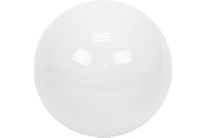 Polnix Boule, Bille, Balle, Globe Decorative en ceramique Blanc, 19 cm