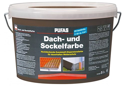 Dach- und Sockelfarbe 2,5 L, 963 Anthrazit