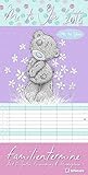 Me to you Teddy 2018 - Familienplaner, Kalender für Kinder, Teddybären - 23 x 45,5 cm by